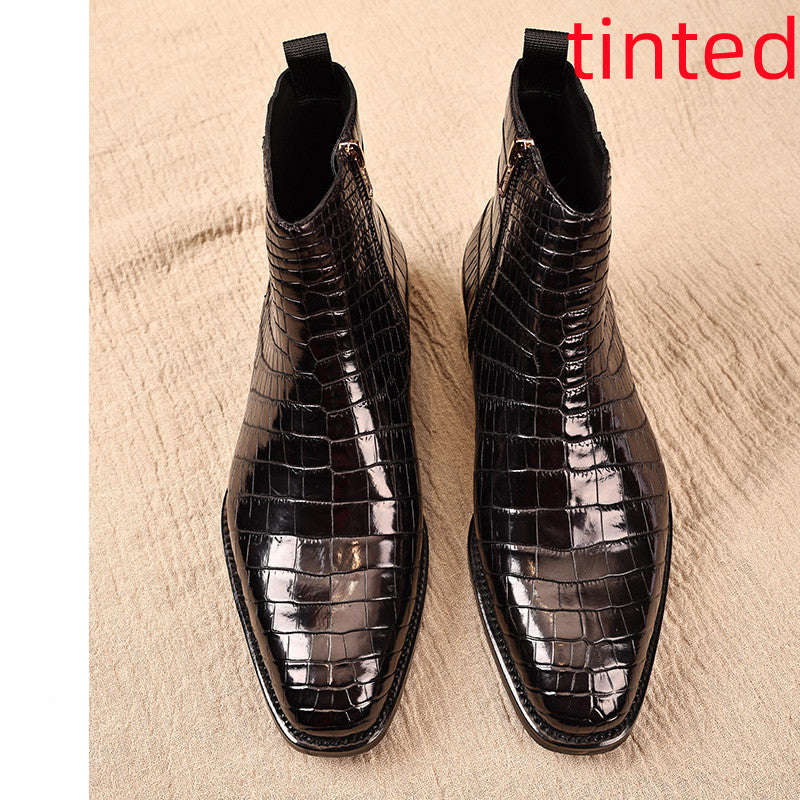 Fashion Men's Genuine Leather Dress Shoes