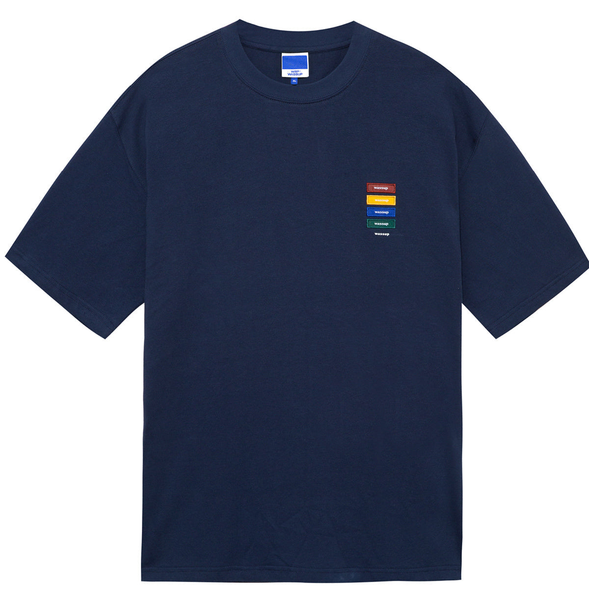 Wassup Fashion New T-shirt Men"s Rainbow Woven Wheat