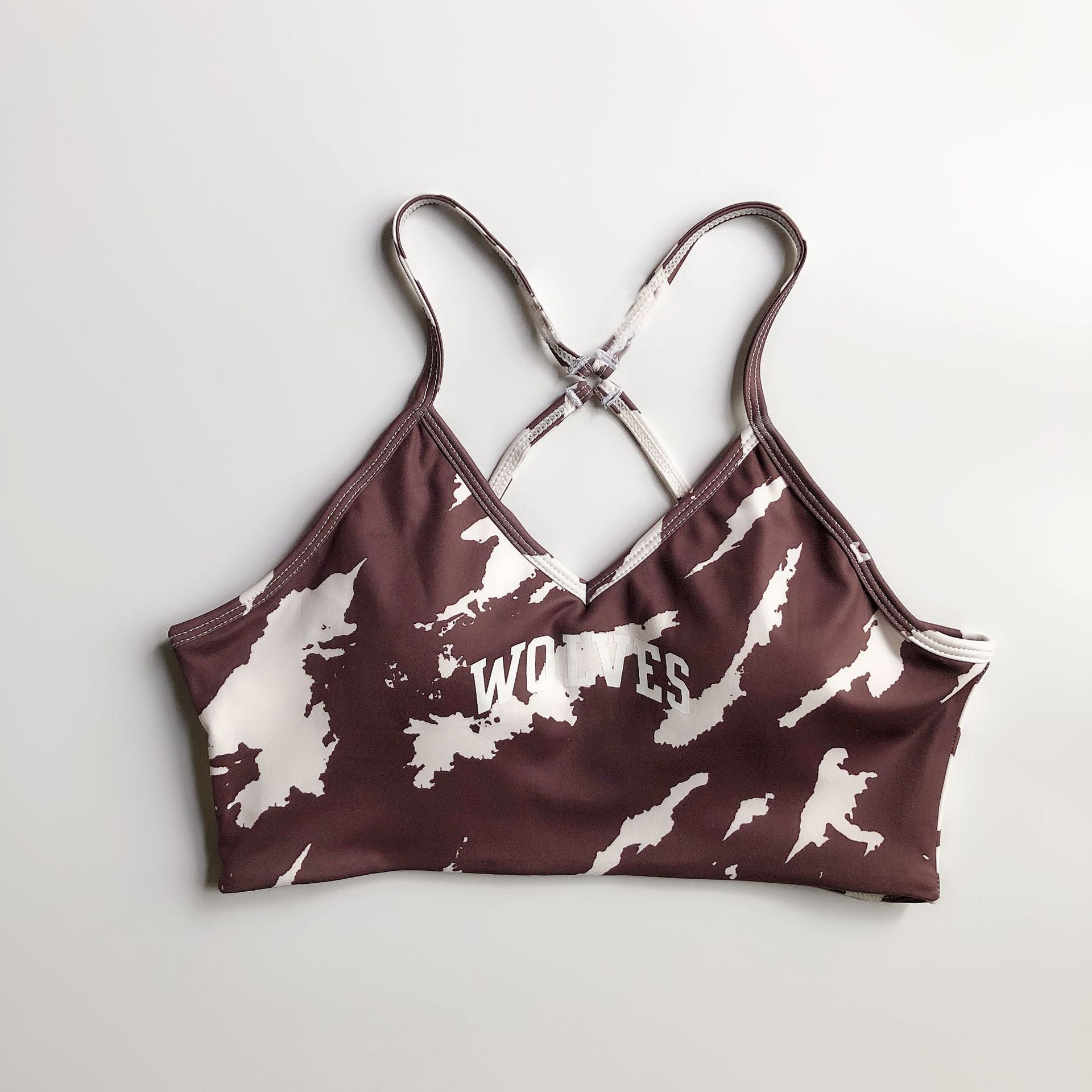 Sports Nude Feel Yoga Printed Bra