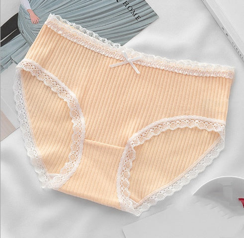 Women underwears pure color