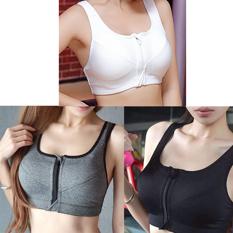 High-strength Professional Shockproof Sports Bra Without Steel Ring Adjustment