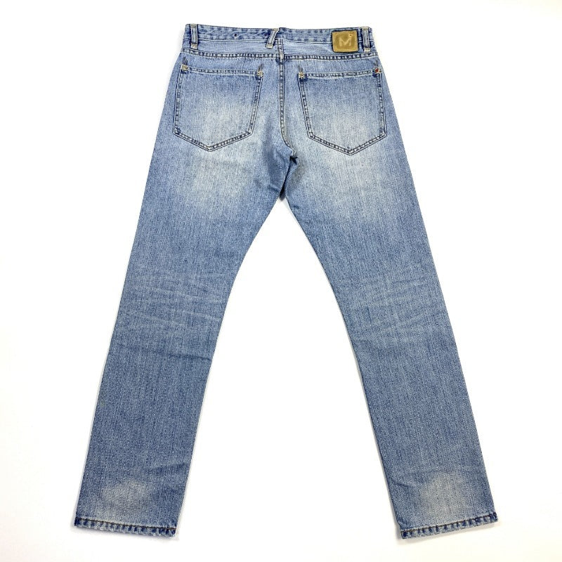 New Casual Loose Straight Leg Trend Frayed Jeans Men