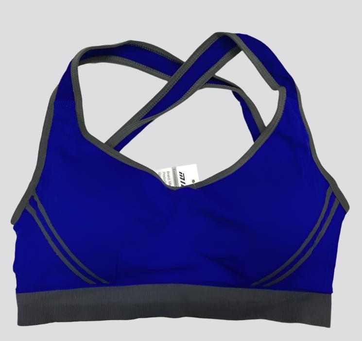 Women Athletic Vest Padded Tank Top Gym Fitness Sports Bra Stretch Cotton Seamless Breathable Yoga Bras Underwear