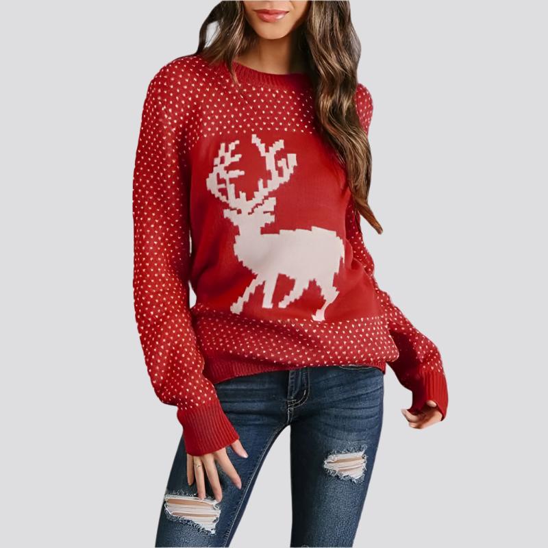 Christmas Pullover Knitted Sweater