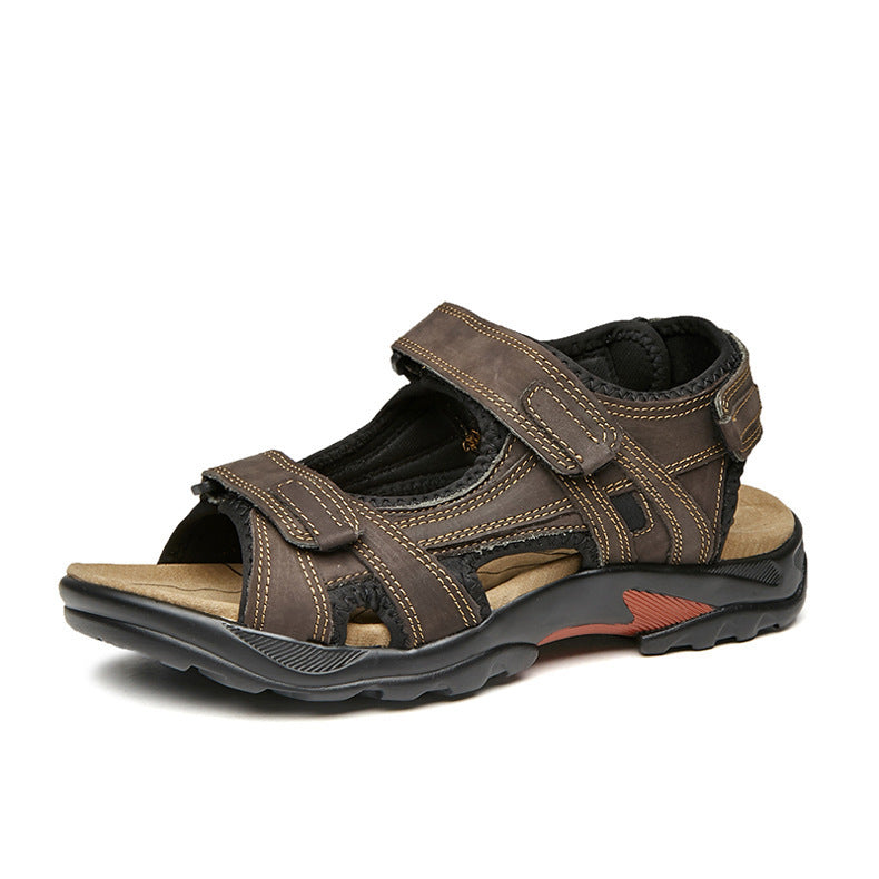 Outdoor Sandals Beach Leather Roman Sandals