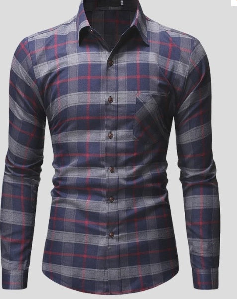 New Foreign Trade Men's Casual Shirts