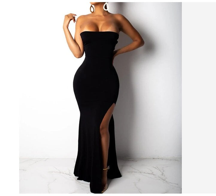 Hypnotic Heart Sexy Backless Mermaid- Maxi Dress