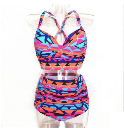 New bikini swimsuit big size retro Swimsuit Bikini