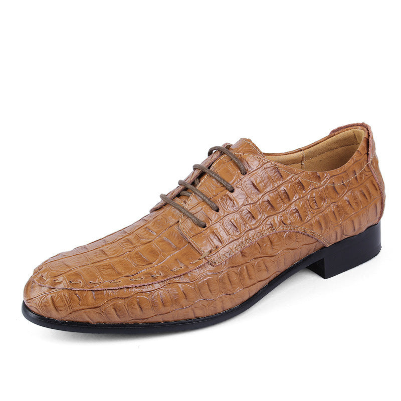 Autumn Men's Octopus Pattern Dress Shoes