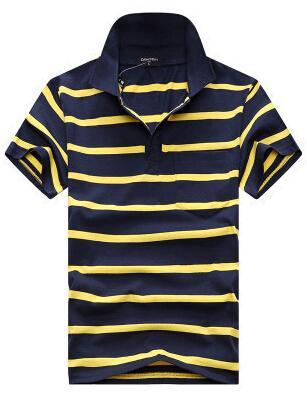 Stripe Men Polo Shirt