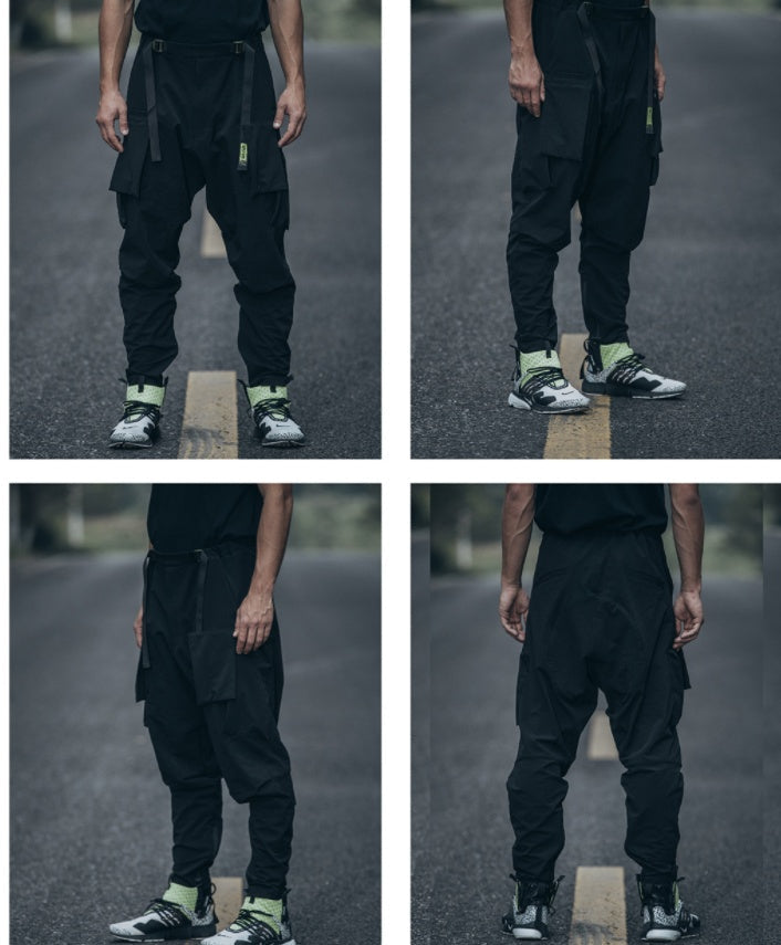 New Men's Pants Functional Style Casual Pants Man