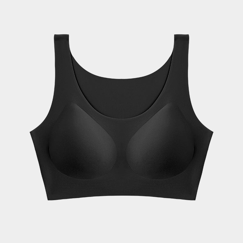 Traceless Underwear For Women Without Rims Beauty Vest Sleep Sports Huddled Bra