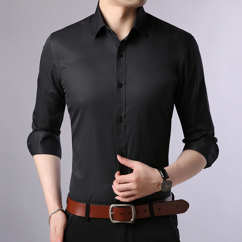 Spring New Men'S Shirts, Casual Cotton Men'S Shirts, Stylish Slim Fit