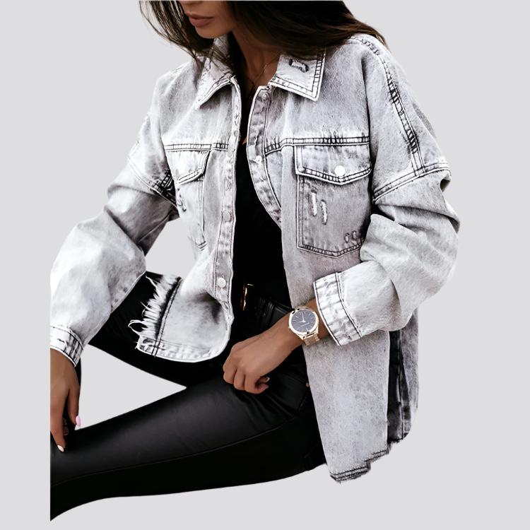 Loose Denim Jacket European And American Jacket