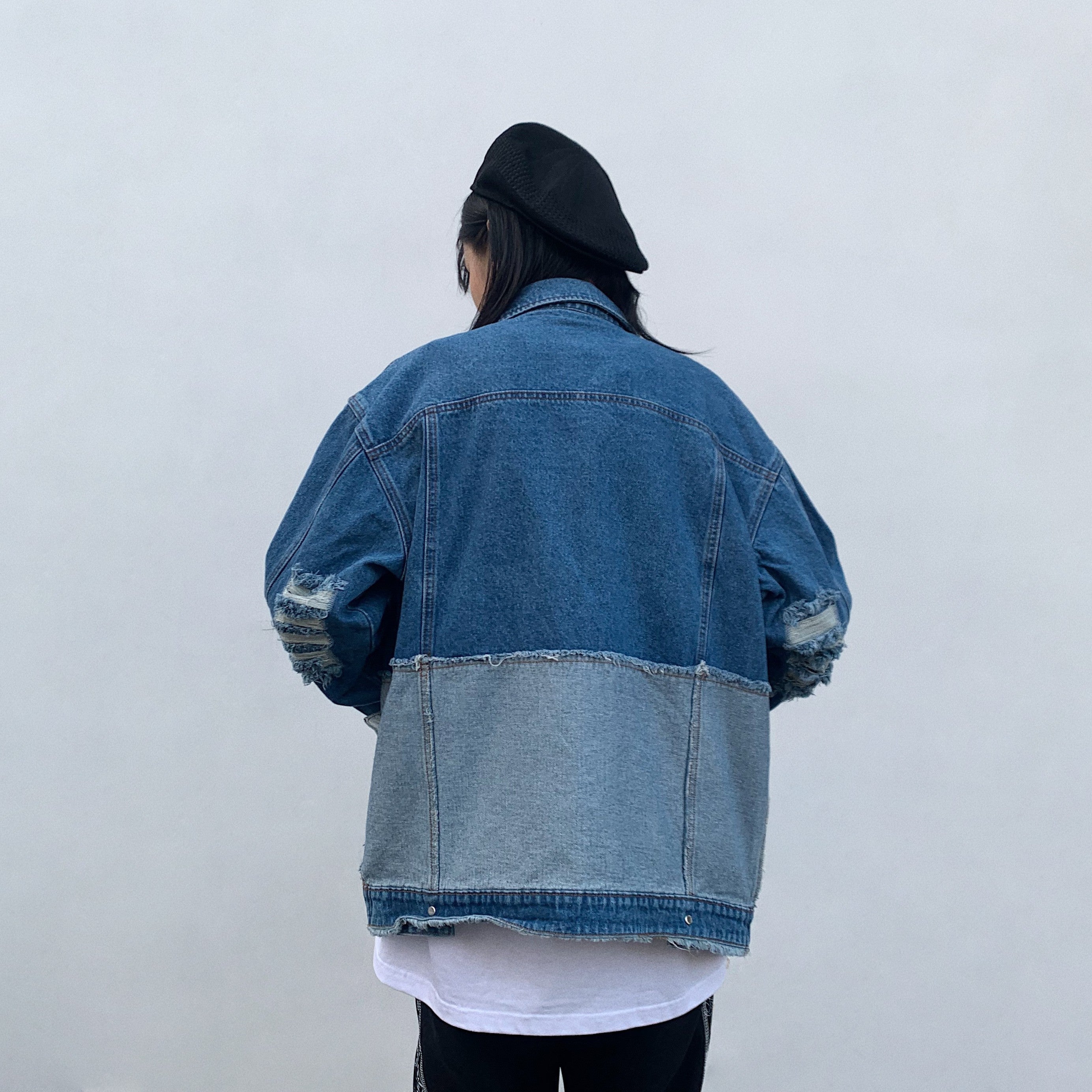 Stitching Loose And Versatile, Denim Jacket Jacket