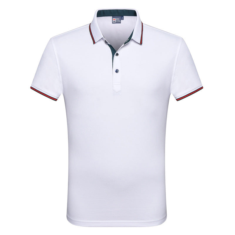 Short Sleeved Summer Business Polo Shirts