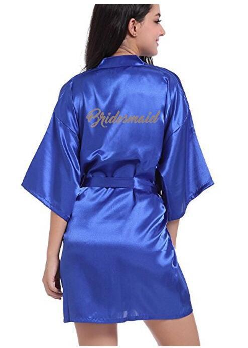 Bridesmaid dressing gown