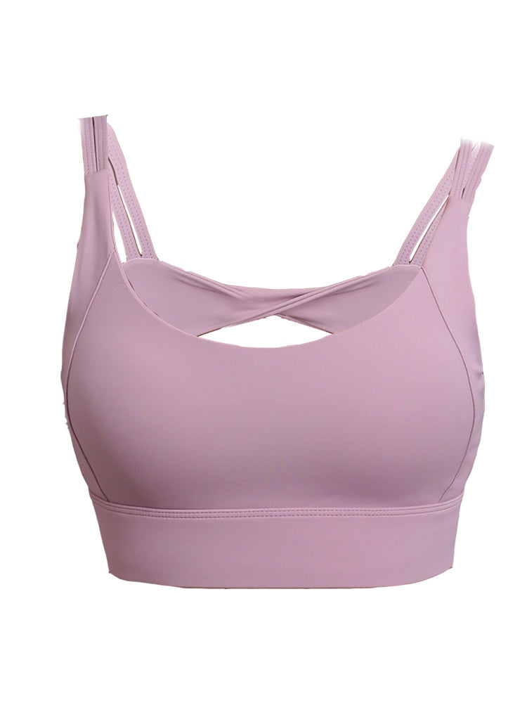 Shock-proof Running Bra Gathers Stereotype Fitness Bra