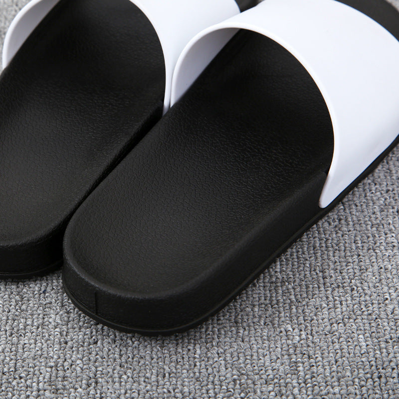 Shoes for Men Slippers Summer Home Slippers Men Black White Fashion Brand Men Shoes Non-slip Slides Men Luxury Designers Slides