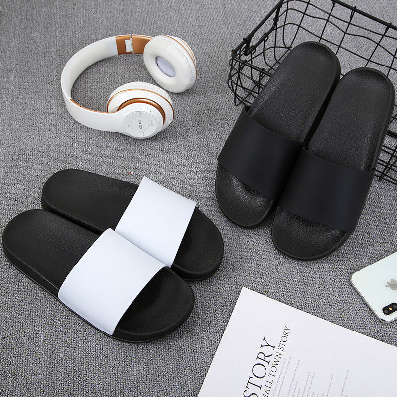 Shoes for Men Slippers Summer Home Slippers Men Black White Fashion Brand Men Shoes Non-slip Slides Men Luxury Designers Slides