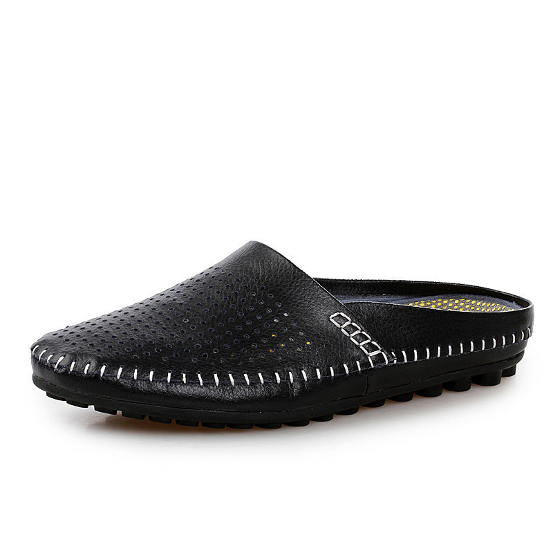 Summer New Style Baotou Half Slippers British Men