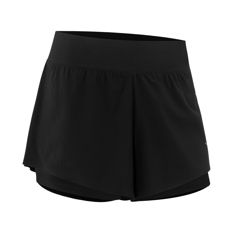 Anti-fake Two-piece Sports Shorts Women Loose Running Outside Wear