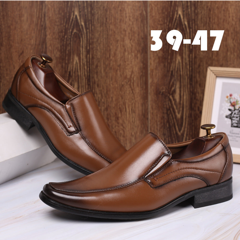 New Summer Men's Shoes Plus Size Classic Men's Business Dress Shoes