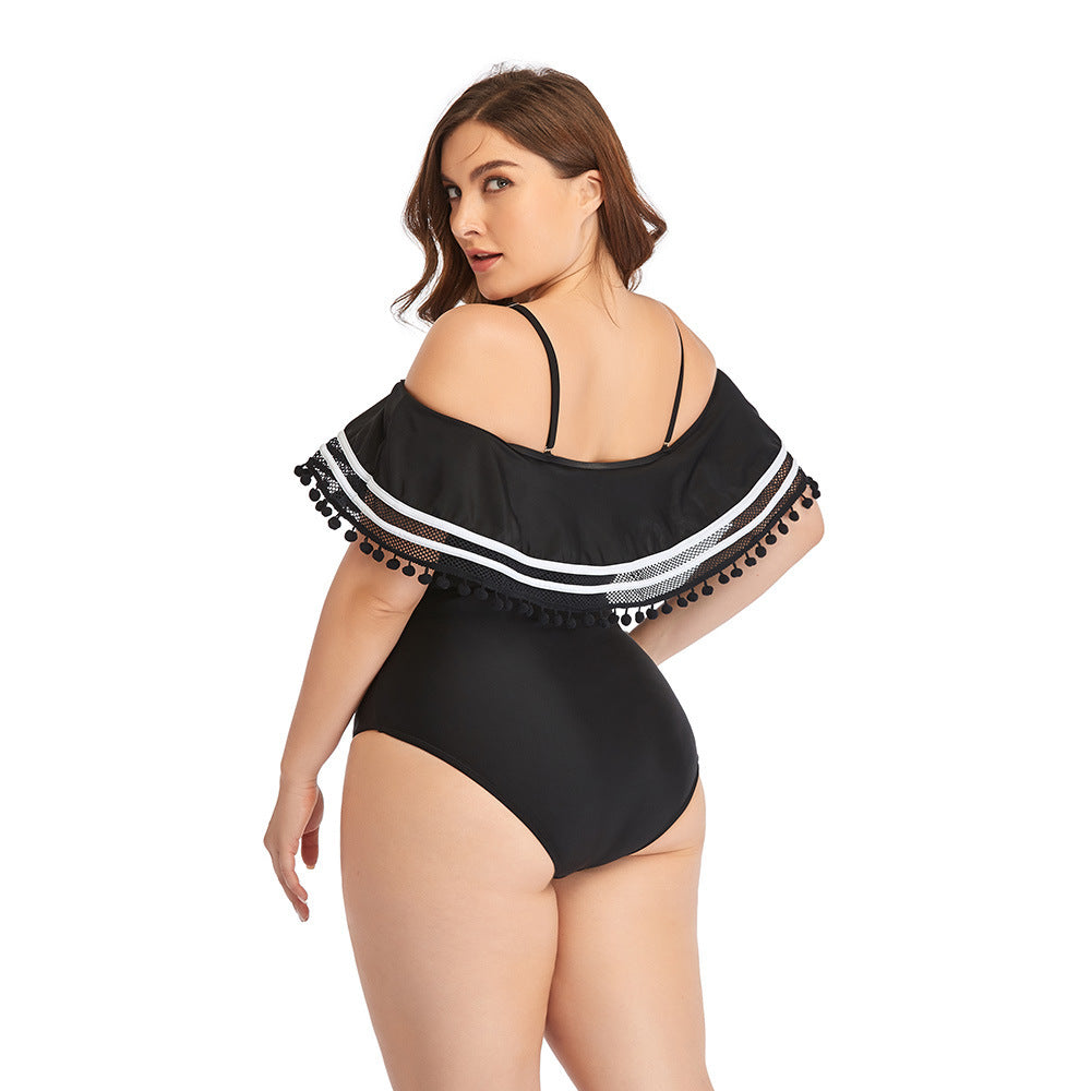 Sexy Plus Size One-piece Bikini Swimsuit Swimsuit Factory Direct Swimsuit Spot