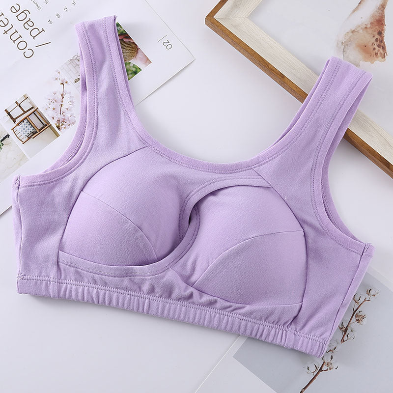 Sports shockproof ladies bra