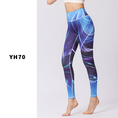 Printed sports leggings