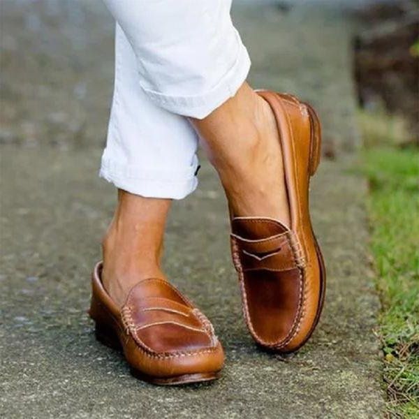 European and American style loafers