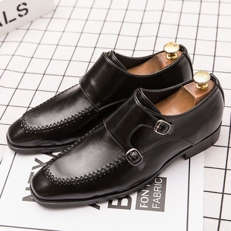 Men's British retro dress shoes