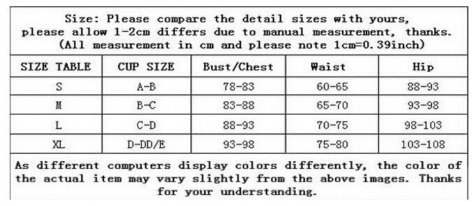 Womail Suit Bikini Swimwear Women Push-Up Padded Bra Beach Bikini Set Swimsuit Swimwear drop shopping 1PC