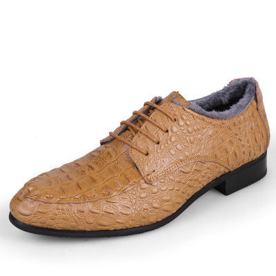 Autumn Men's Octopus Pattern Dress Shoes