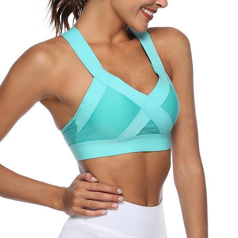 Sports bra wideband