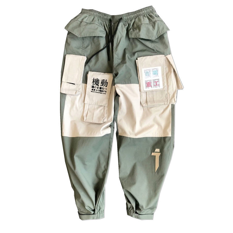 Jiye Heavy Industry Summer Thin Multi-pocket Overalls Men