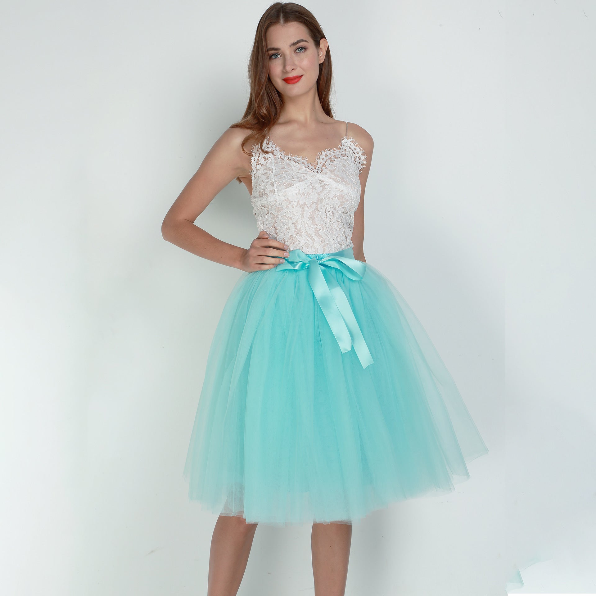 Belt 65CM European And American Puff Skirt Tulle Skirt