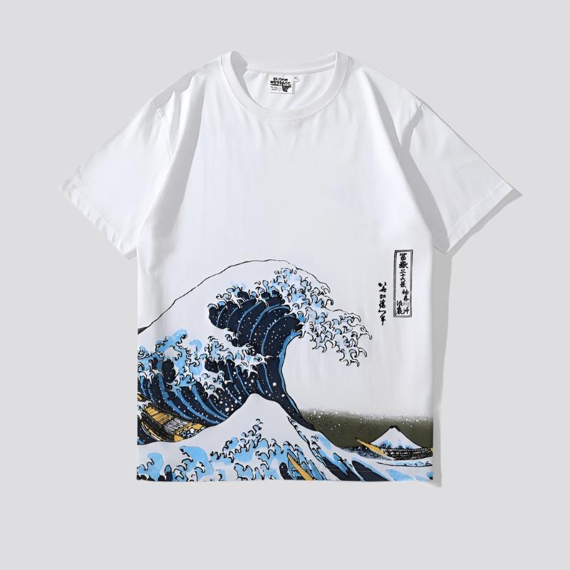 Japanese And Fashion Short-sleeved T-shirts For Men And Women