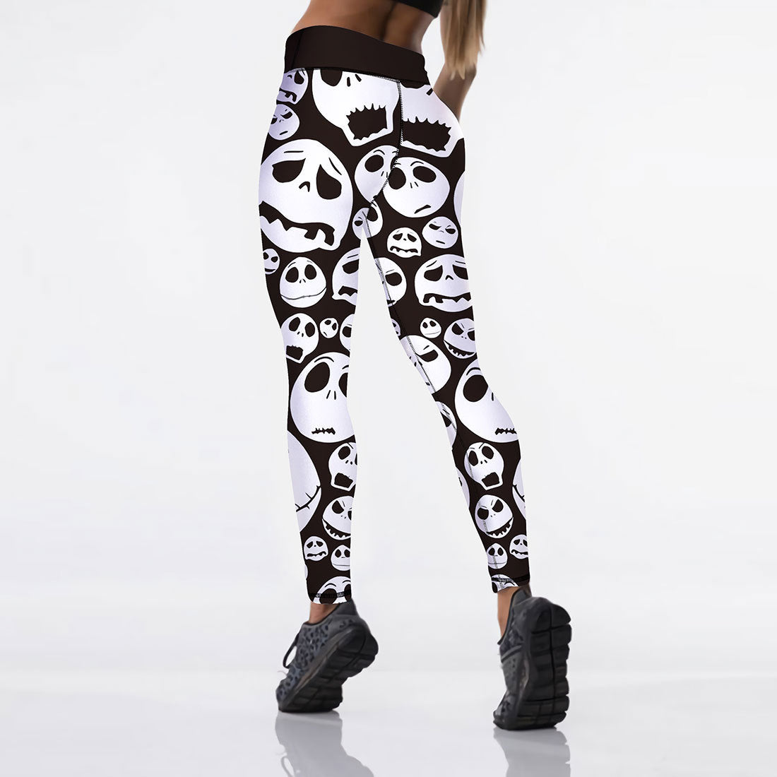 Printed Bottoming High-waist Sports Tights