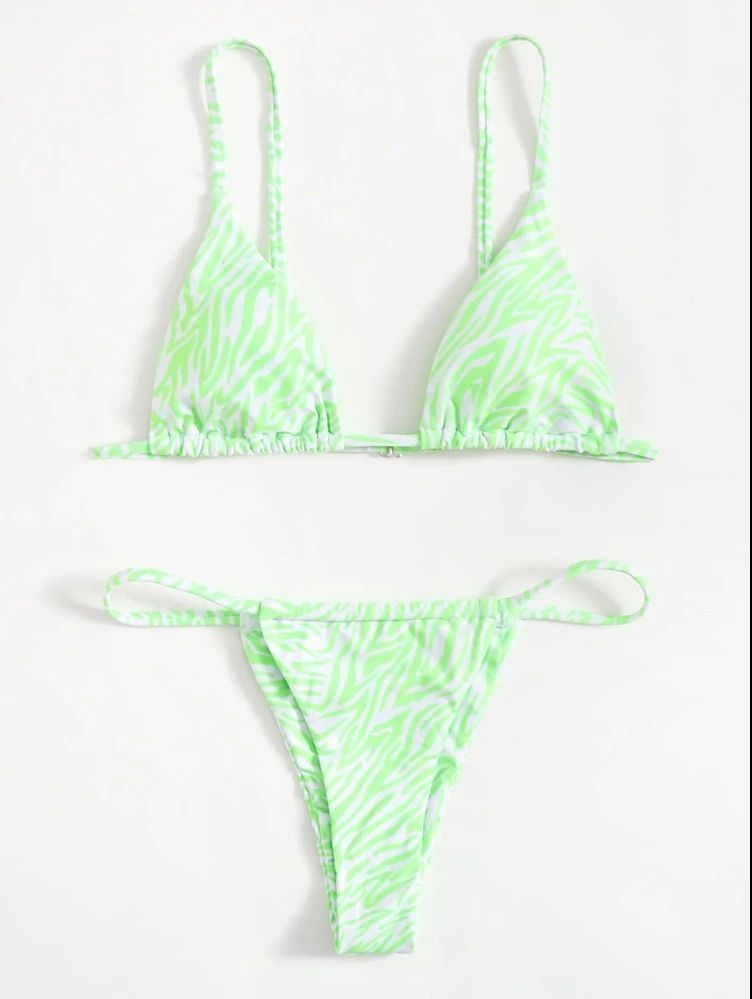 European And American Women's Three-piece Swimsuit