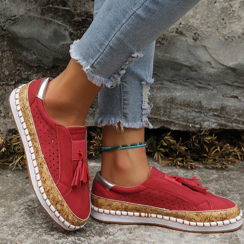 Tassel Flats Loafers Women Casual Cozy Shoes