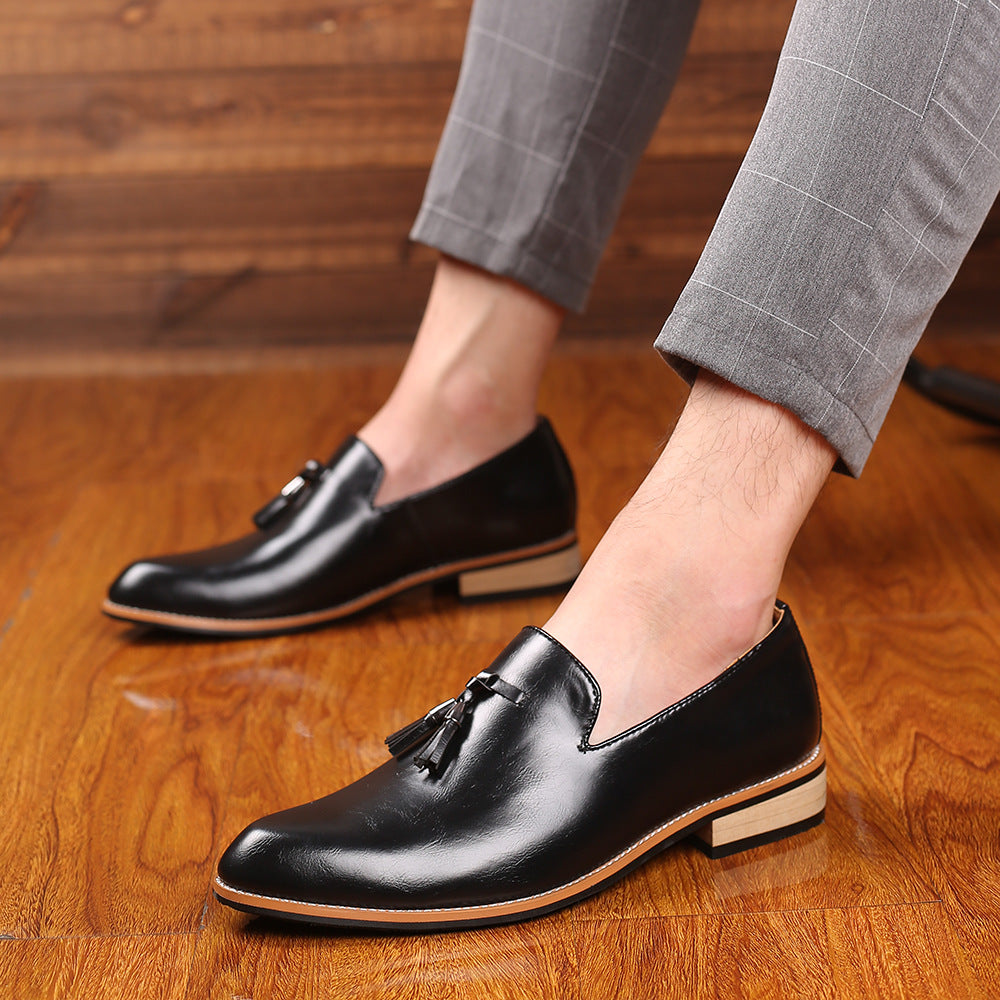 Men's casual extra large size set foot fashion loafers