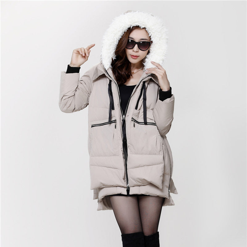 M-5XL Winter Women Parkas Coats Female Jacket Plus Size Thickening Wadded Casual Loose Pregnant Women Thick Coat Outwear