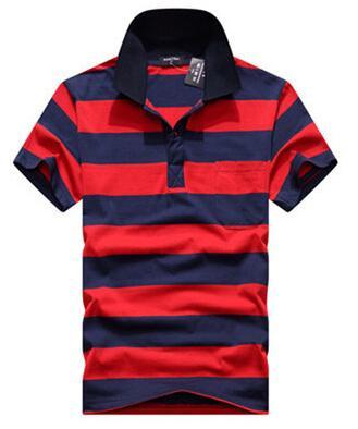 Stripe Men Polo Shirt