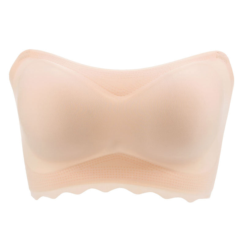 Plus Size Strapless Bra Fat Mm Push Up