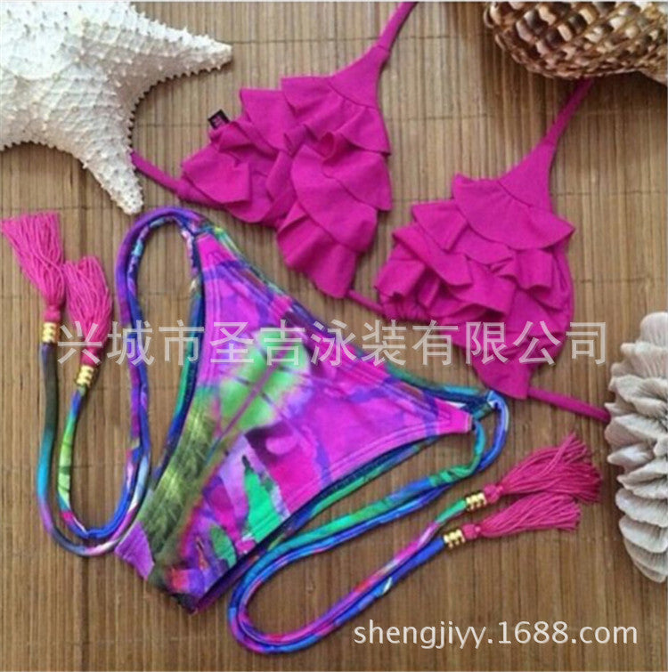 2021 speed selling explosion, Brazil bikini suit, sexy lady swimsuit, bikini bikini split bikini