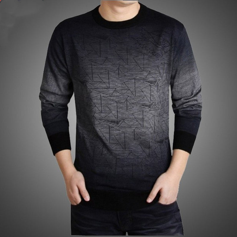 Long sleeve t-shirt middle-aged men