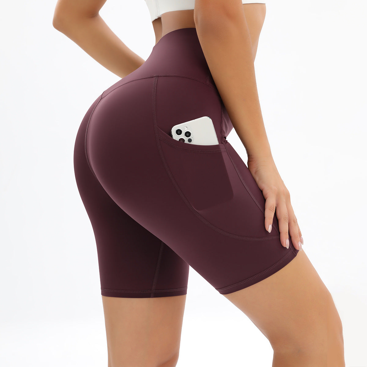 Women's Double-sided High Waist Hip Lift Tight Sports