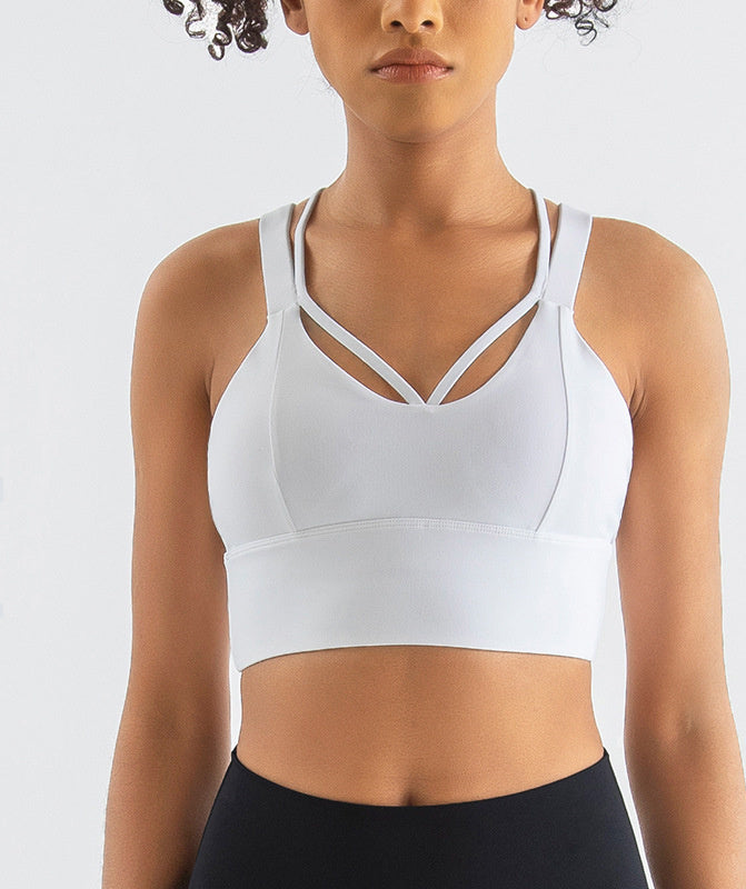 Shockproof Sports Bra Gym Tank Top Yoga