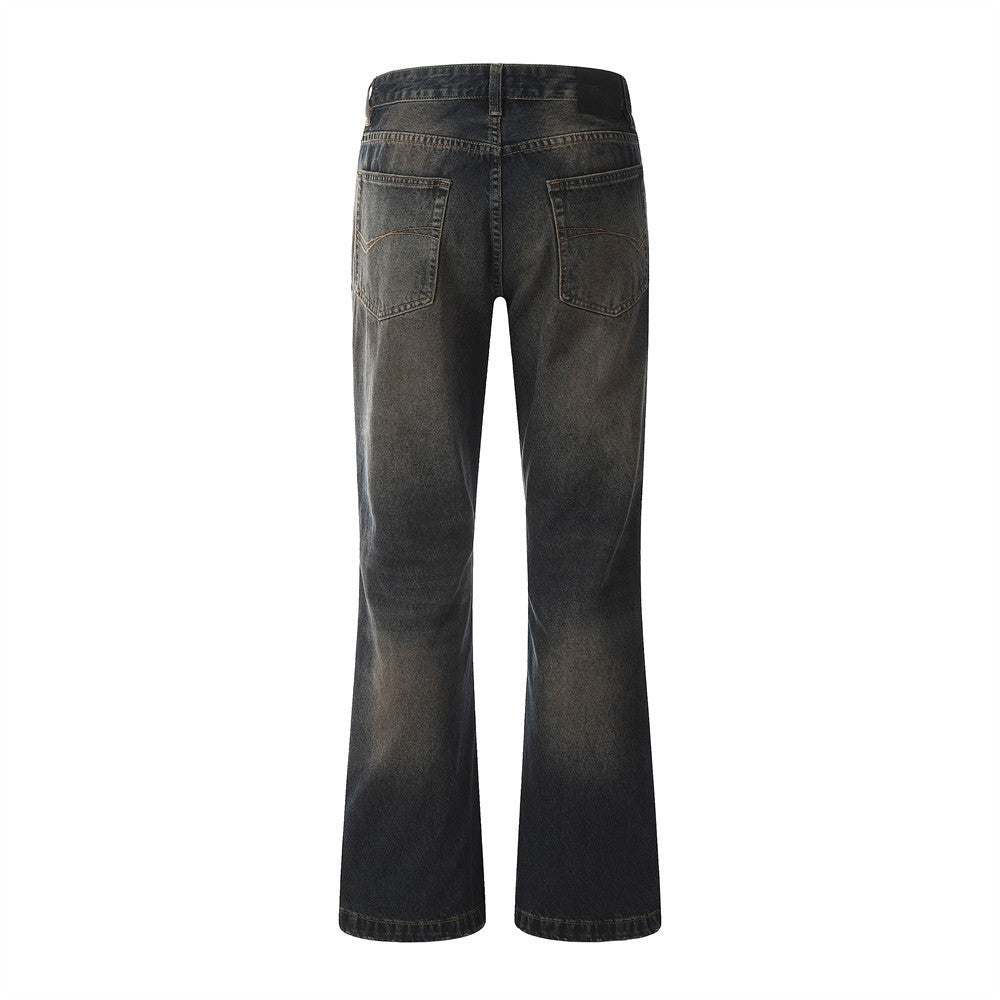 Vintage Fashion Washed Skinny Jeans For Men